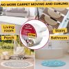 Carpet Tape Double Sided 2 In x 120 Ft 40 Yards Rug Tape Grippers for Hardwood Floors and Area Rugs Carpet Binding Tape Strong Adhesive and Removable