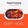 Rechargeable Hand Warmer 5000mAh with Charcoal Pattern,Portable Electric Hand Heater ,USB Battery Operated Handwarmer for Camping,Hiking,Hunting,Golf,