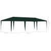 Professional Party Tent 13.1'x29.5' Green 0.3 oz/ft¬≤