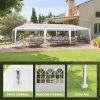 10*30FT Wedding Tent with 8 Removable Sidewalls,Outdoor Use for Party,Wedding,Marketplace