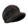 Fleece Lined Beret for Women Fleece Bucket Hat Painter Hat