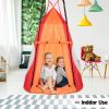 2-in-1 40 Inch Kids Hanging Chair Detachable Swing Tent